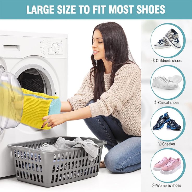 Shoe Washing Machine Bag