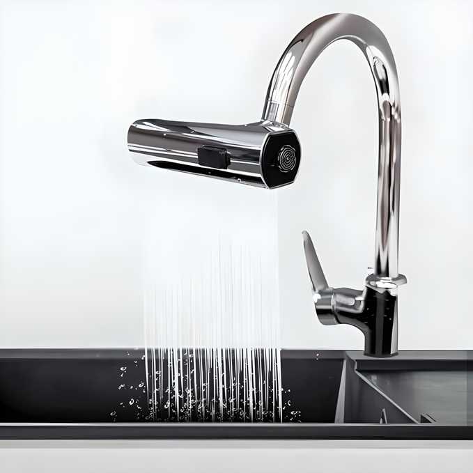 Waterfall Kitchen Faucet