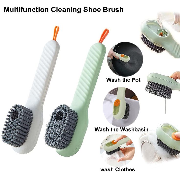 Multifunctional Liquid Dispenser Cleaning Brush