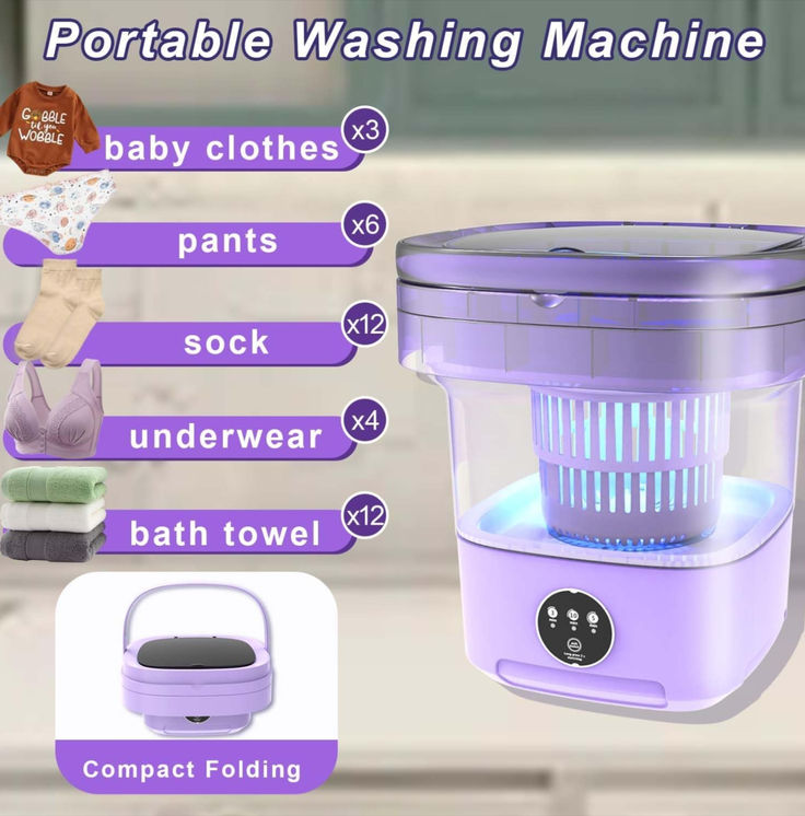 Folding Small Washing Machine