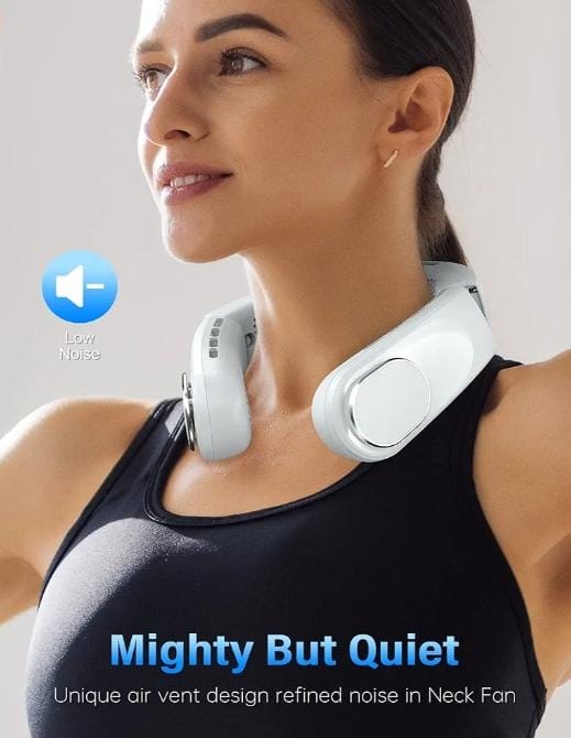 Portable neck fan